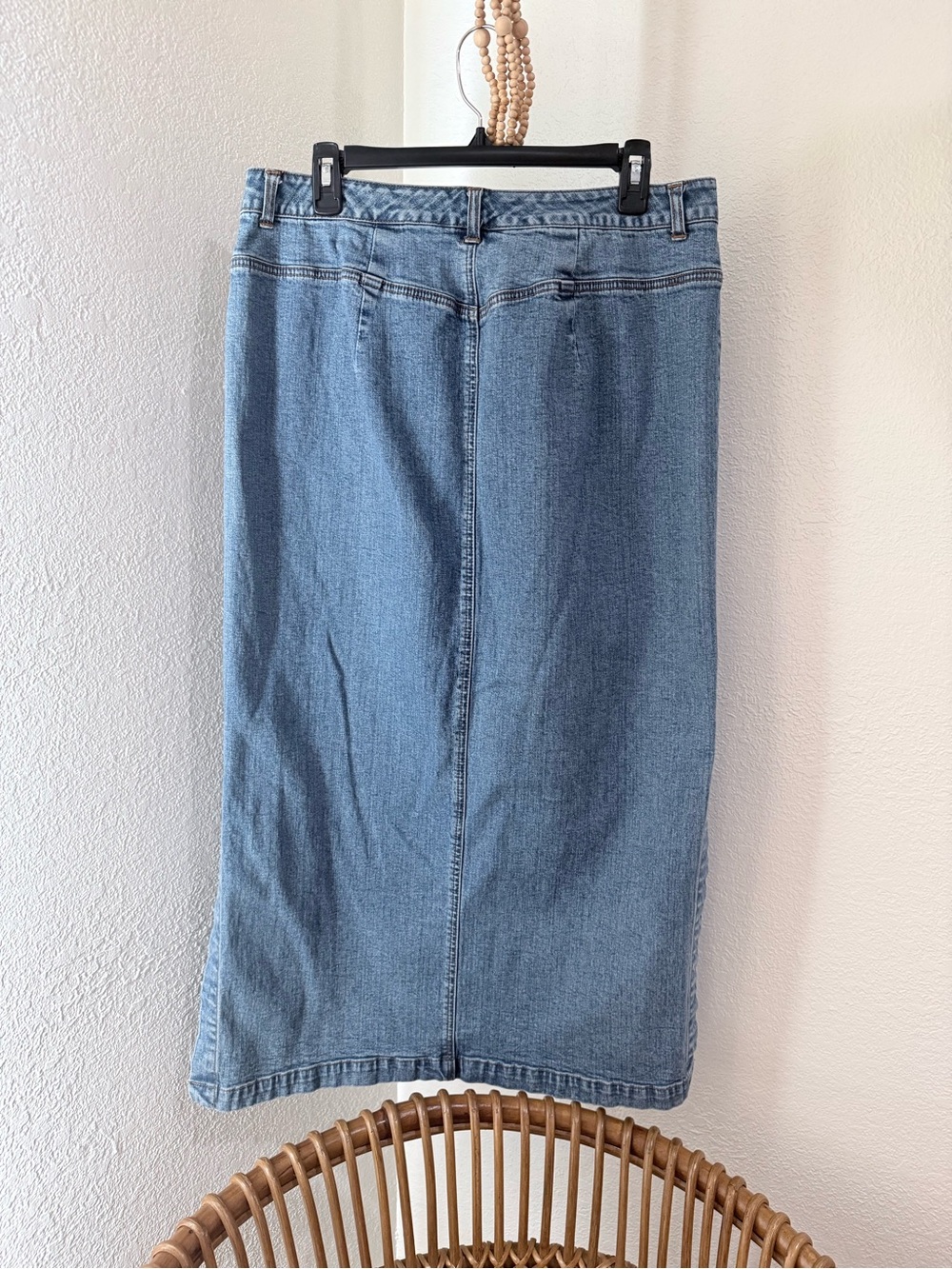 Venezia Denim Maxi Skirt - Picture 6 of 6